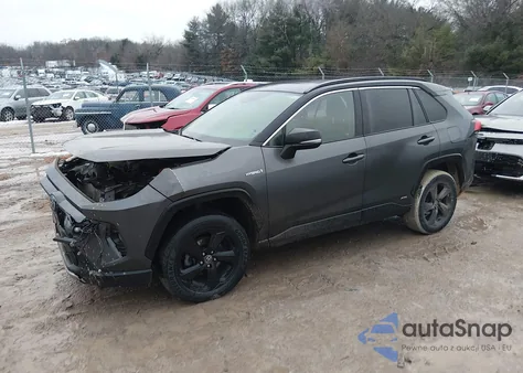 2020 Toyota Rav4 Hybrid Xse z USA, uszkodzony, nr VIN JTMEWRFV1LJ041537